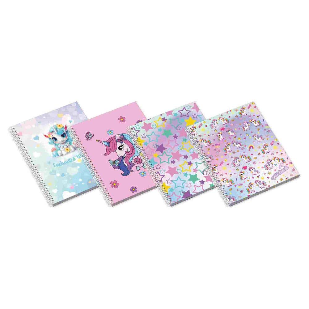 Spiral A5 notebook pets friends