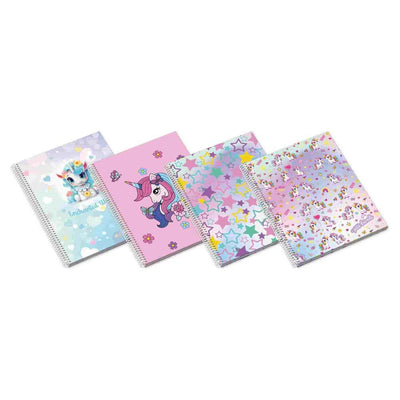 Spiral A5 notebook pets friends