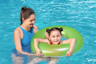 Frosted Neon 76cm Inflatable Swim Ring