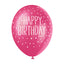 Party Balloons printed HAPPY BIRTHDAY