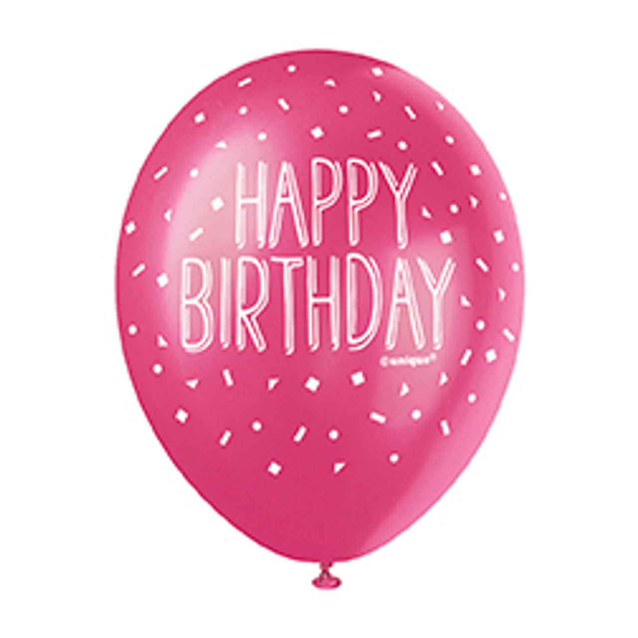 Party Balloons printed HAPPY BIRTHDAY