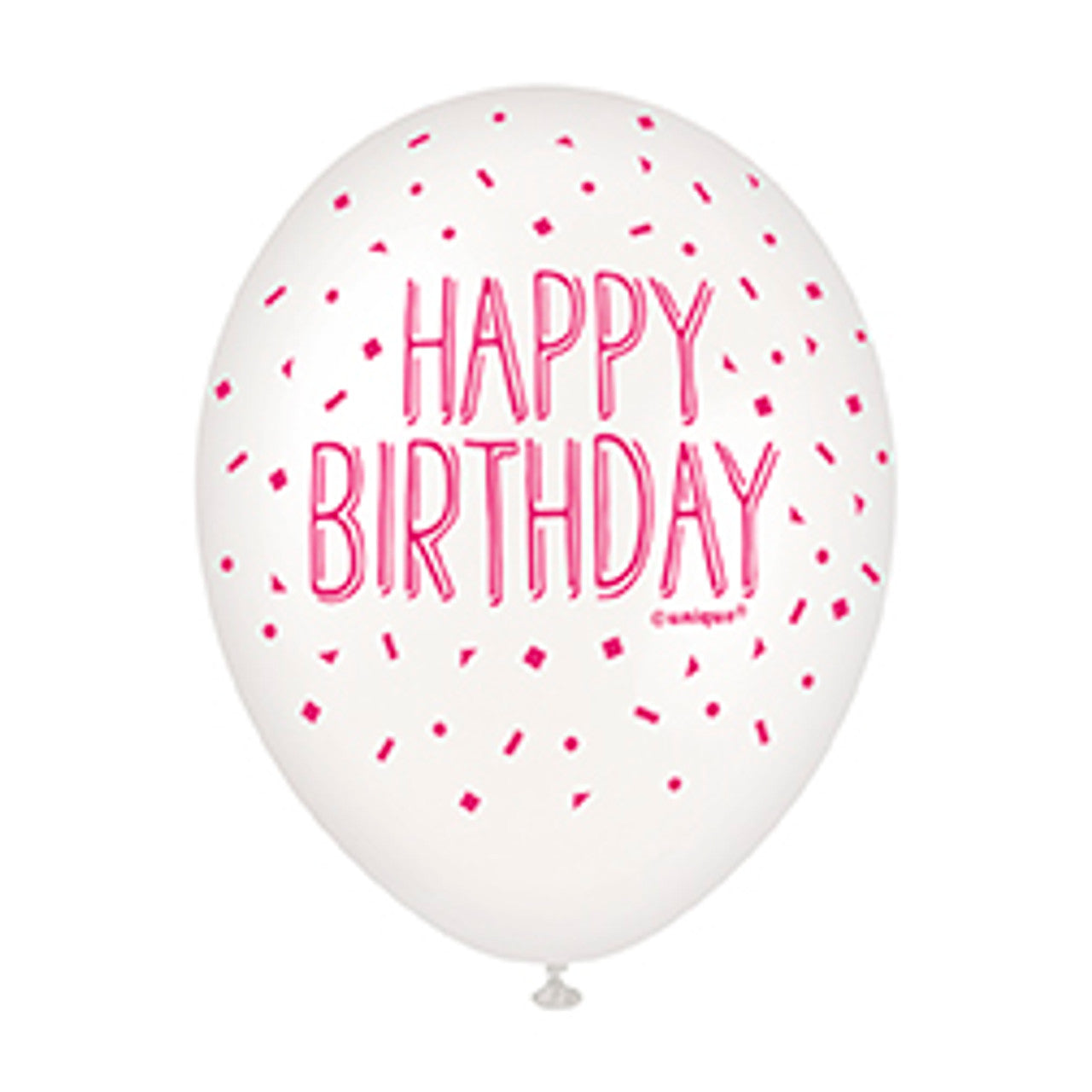 Party Balloons printed HAPPY BIRTHDAY