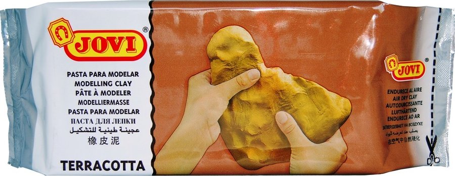 Jovi Air Dry Modelling Clay Terracotta 500gr