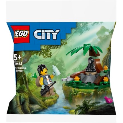 LEGO City Meeting with Baby Gorilla Polybag 30665