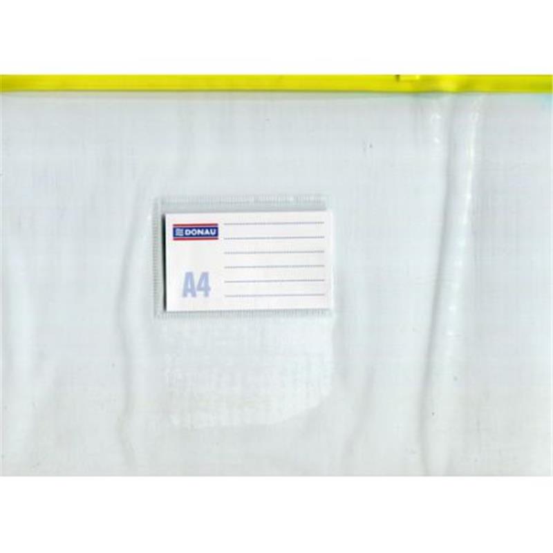 Zip Bag Clear A4