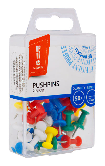 colored pushpins
