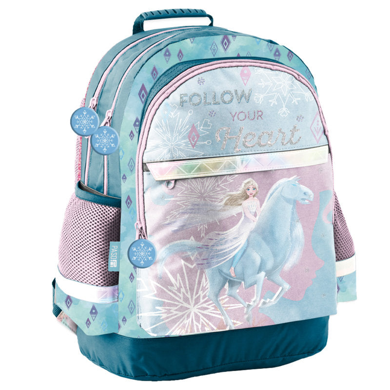 Frozen Snow Queen Backpack 42 CM - 2 Compartments fit A4