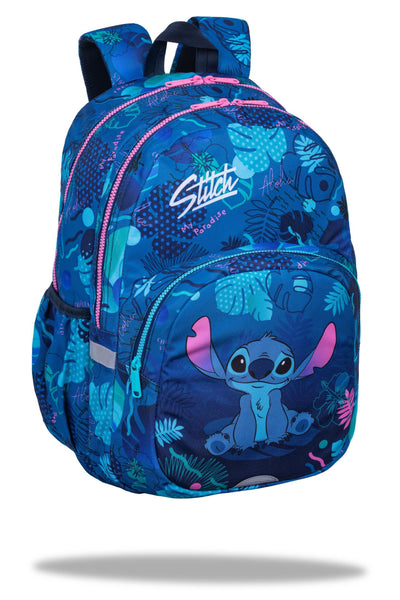 Disney Core Rider Stitch Backpack 2 Large Compartments Fit A4
