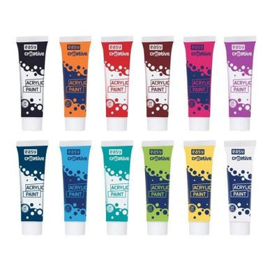 Acrylic Colors Easy Creative 12Pcs X 20Ml