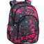 K-Pop Basic Plus Dark school backpack - 2 ZIP fit A4