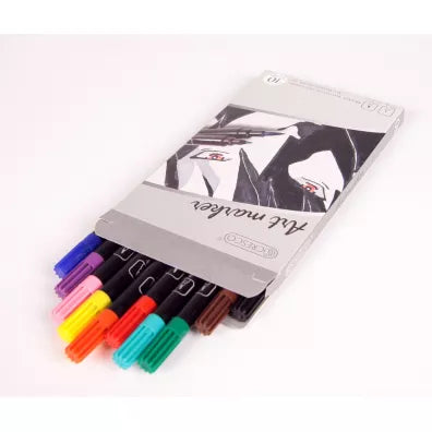 Double-Sided Art Markers x10 Colors