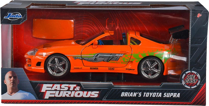 JadaToys Fast & Furious Brian's Toyota Supra 1:24 Die-Cast Model