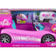 Hot Wheels Barbie RC Toy Car, Remote-Control Pink Convertible