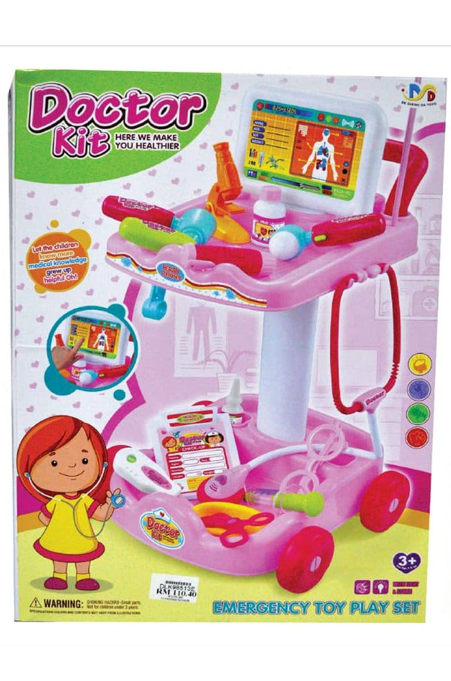 Doctor Set Pink With Light And Sound