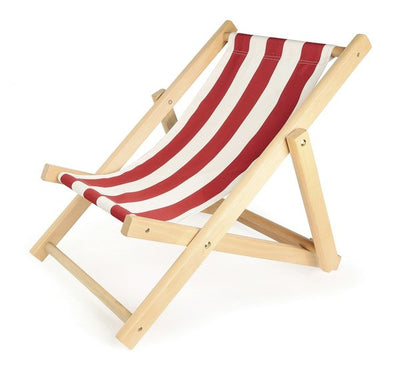 Kids Deckchair Red