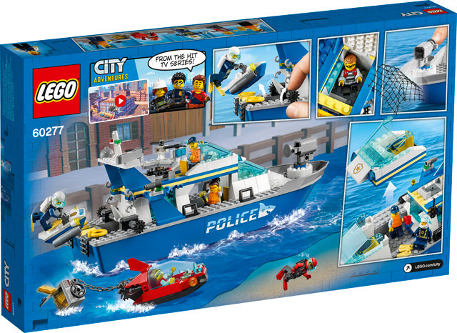 Lego City Police Patrol Boat 60277