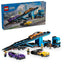 LEGO City 60408 Car Transporter Truck with Sports Cars