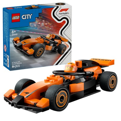 Lego City F1 Driver With Mclaren Race Car 60442