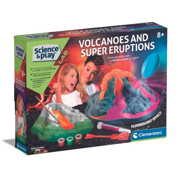 Clementoni Volcano Glow In The Dark - 61347