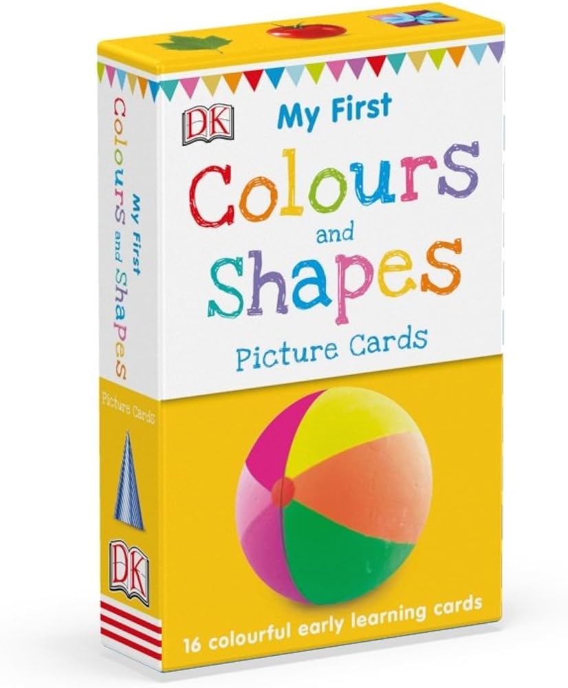 DK My First Colours and Shapes Picture Cards 16 Cards