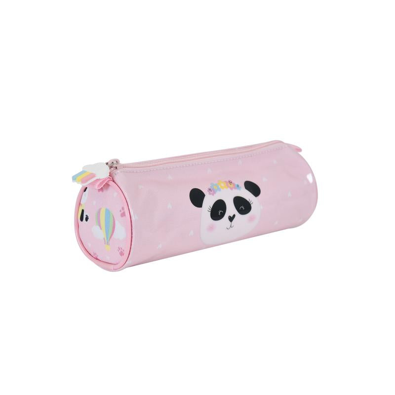 Round Pencil Case Pet Friends