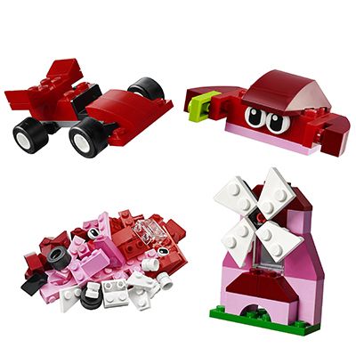 Lego Classic Red Blocks 10707