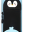 Legami soft 2 in 1 silicone pencil case kawaii penguin