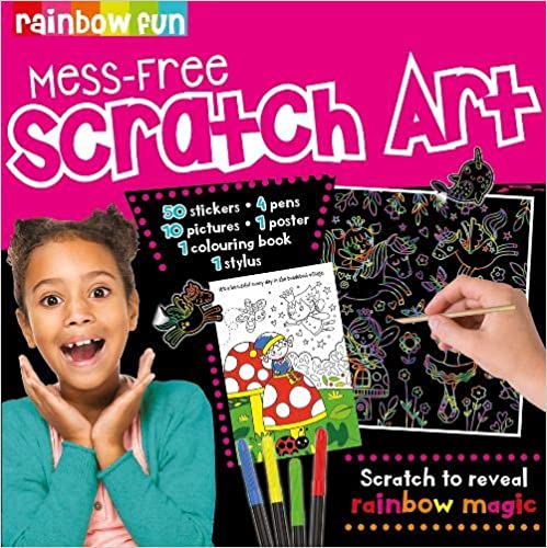 Fun Box Scratch Art Rainbow Magic