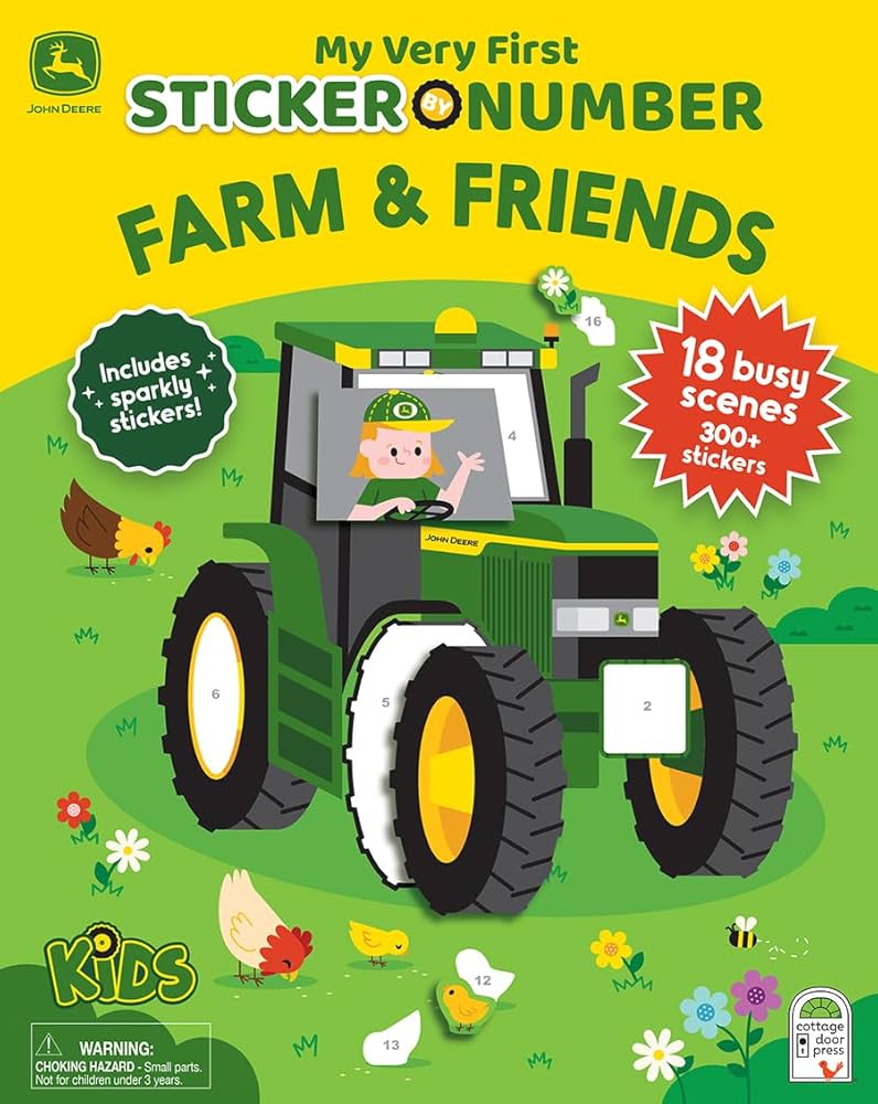 My Very first Farm and Friends Sticker by Number