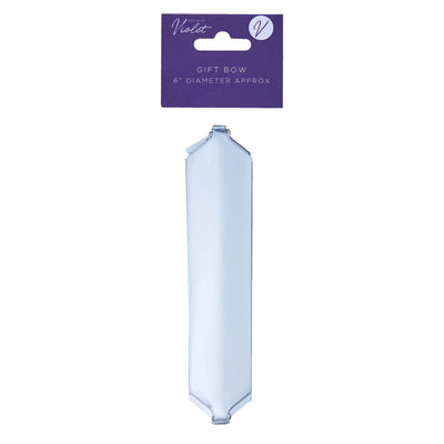 Foil Gift Pull Bow - Silver