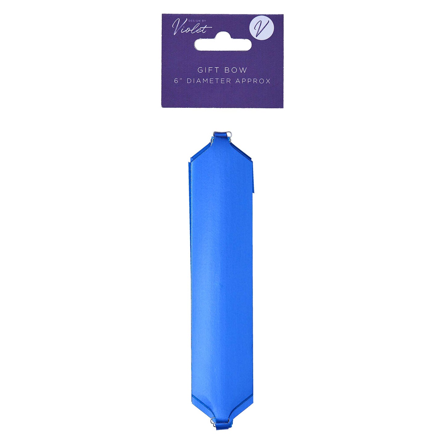 Foil Gift Pull Bow Light Blue