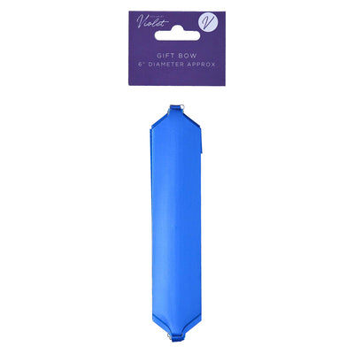 Foil Gift Pull Bow Light Blue