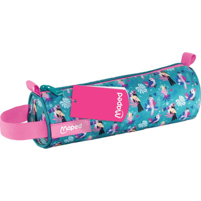 Maped Round pencil case BIRDS