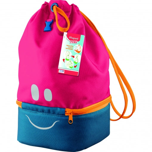 Lunch Bag - 9.3L Navyblue\Red