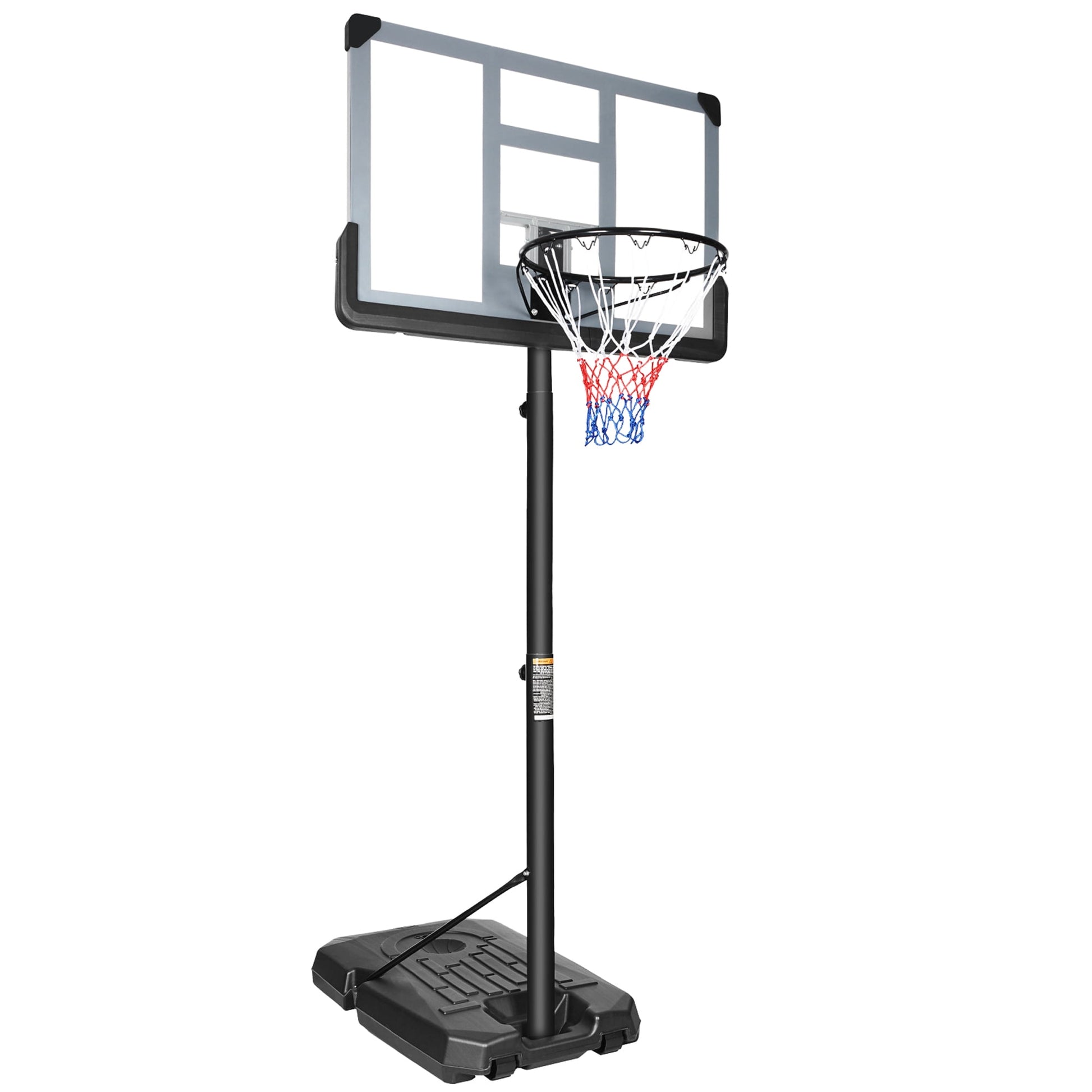 Portable Basketball Hoops And Goal For Adults Teens - 146Cm To 195Cm