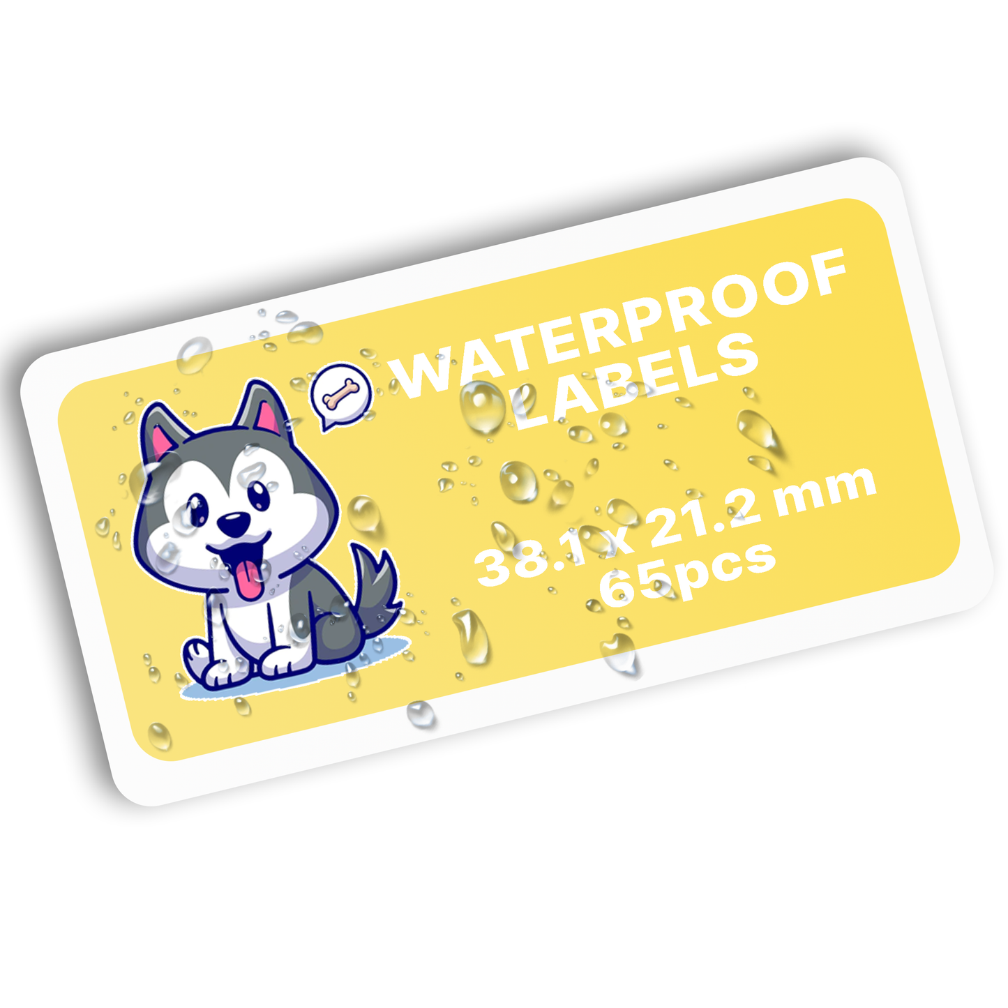 Custom Waterproof Printed Labels