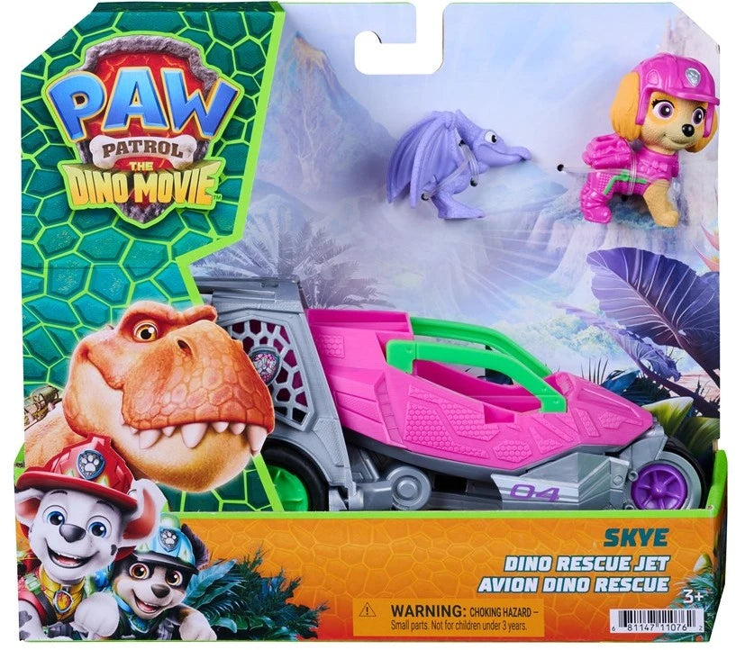 PAW Patrol: The Dino Movie Skye Dino Rescue Jet Toy Set