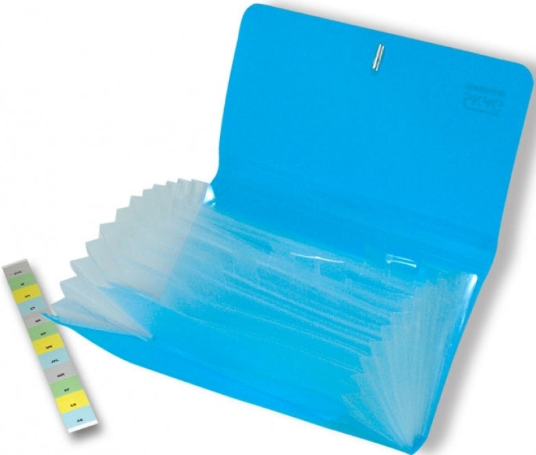 A4 Pvc Expanding Organizer/Accordian File  X13