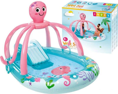 Octopus Play Center Inflatable Swimming Pool - 234 x 183 x H150 cm