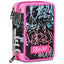 SEVEN  Fixstar Girl SJ Ever Filled 3 zip pencil case