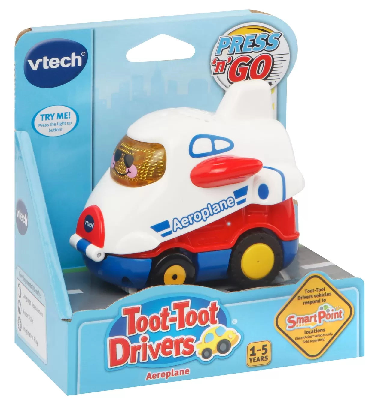 Vtech Toot-Toot Drivers Press 'N' Go Aeroplane