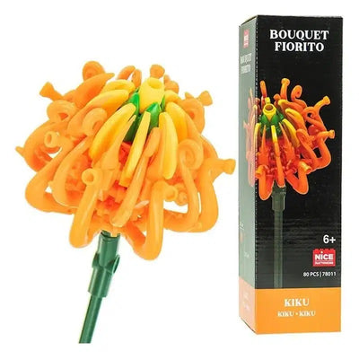 Model Building Blocks - Kiku Flower