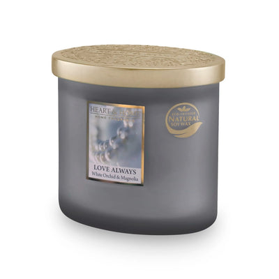 Heart & Home Candles Love Always White Orchid & Magnolia