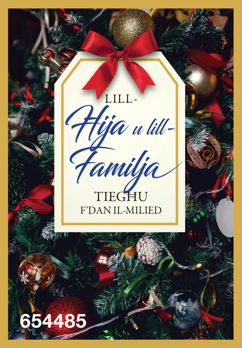 Lill-Ħija U Lill-Familja