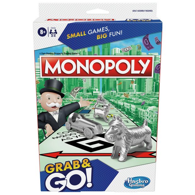 Monopoly Grab and Go Game