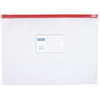 Zip Bag Clear A4