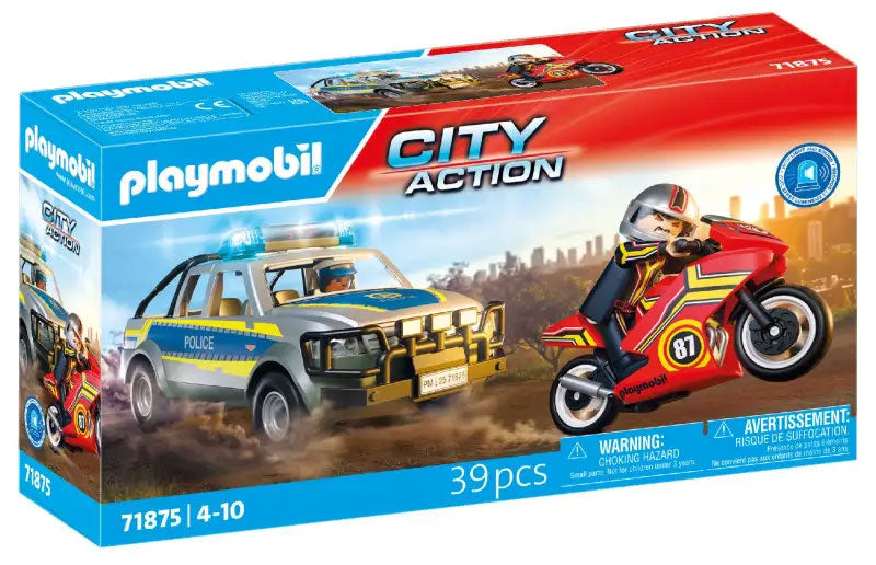Playmobil City Action Police Chase With Pick-up Truck - 71875