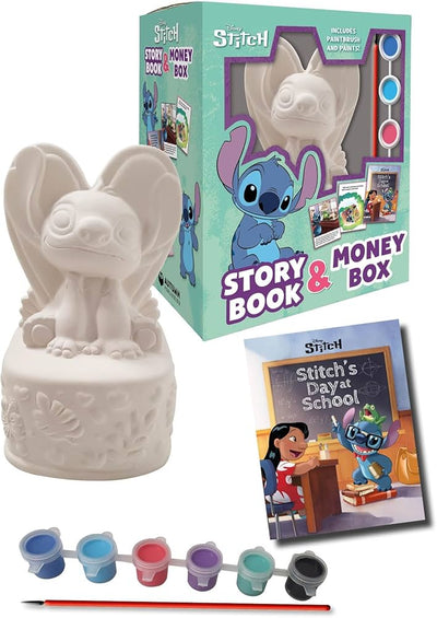 Disney Stitch: Story Book & Money Box