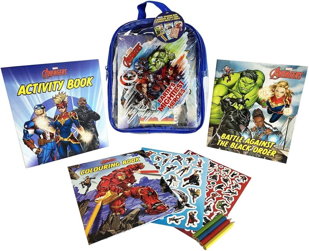 Marvel Avengers: Earth s Mightiest Heroes  Activity Backpack
