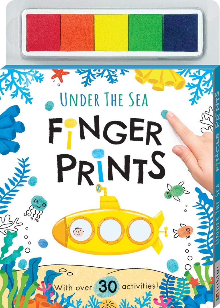 Finger Print Art Under The Sea